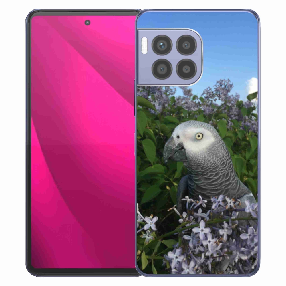 Gelový kryt mmCase na T phone 2 Pro - papoušek žako