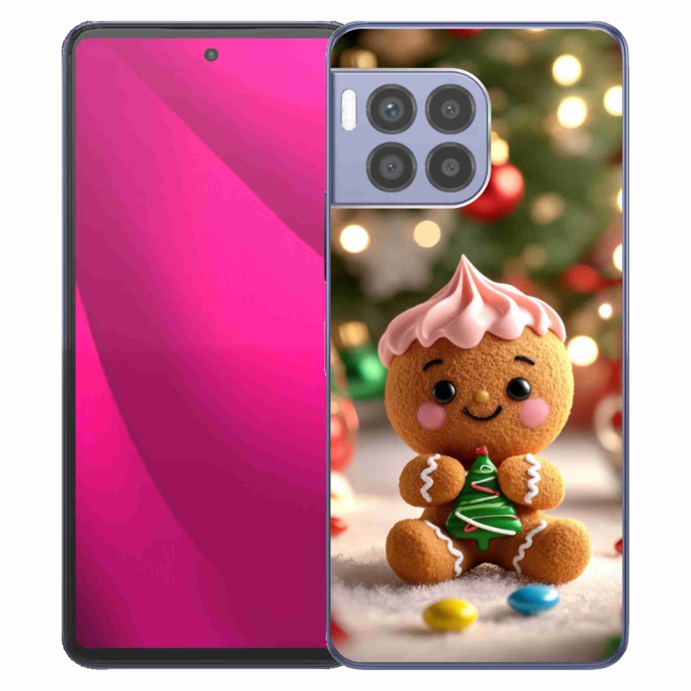Gelový kryt mmCase na T phone 2 Pro - perníček