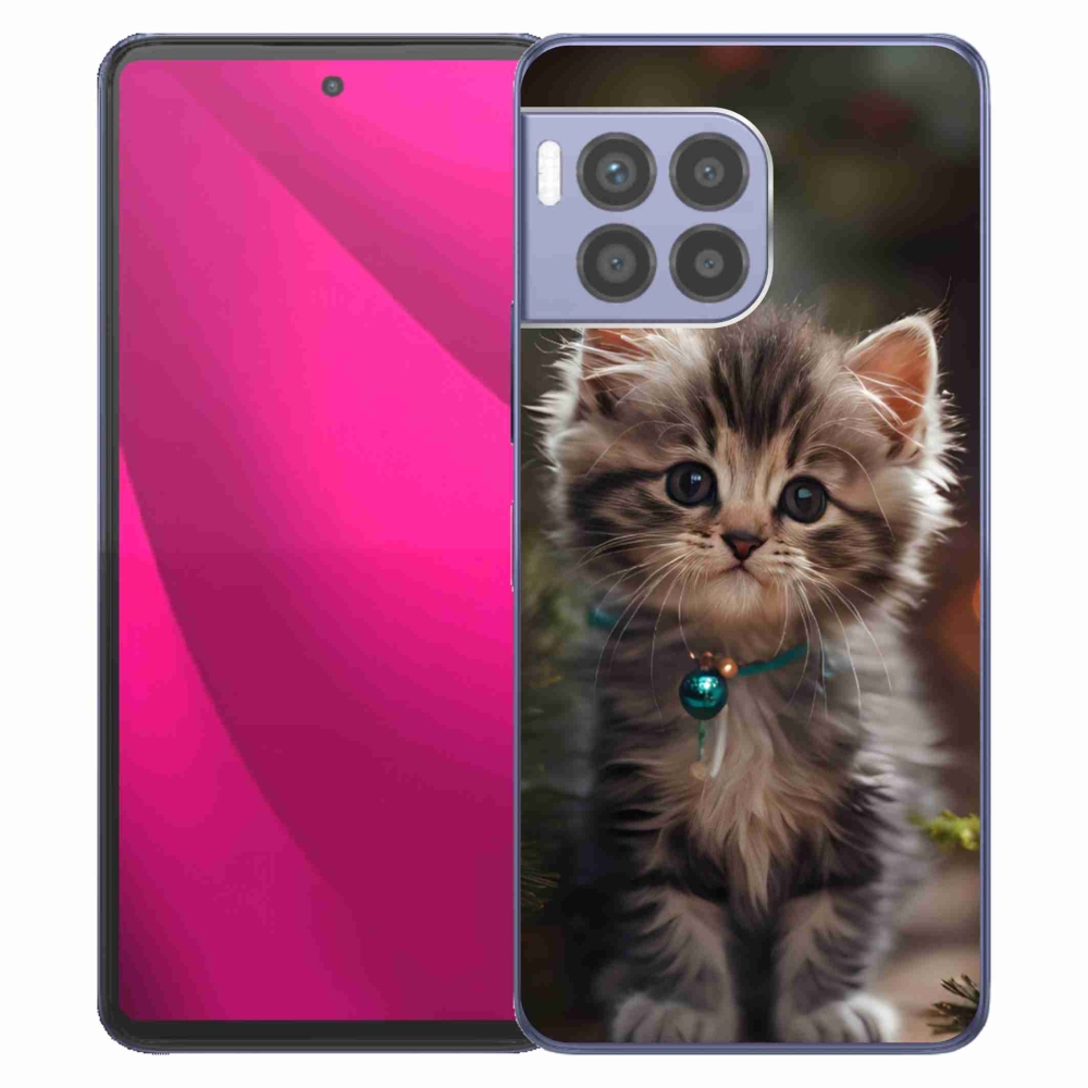 Gelový kryt mmCase na T phone 2 Pro - roztomilé kotě 11