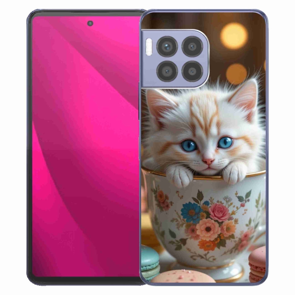 Gelový kryt mmCase na T phone 2 Pro - roztomilé kotě 6
