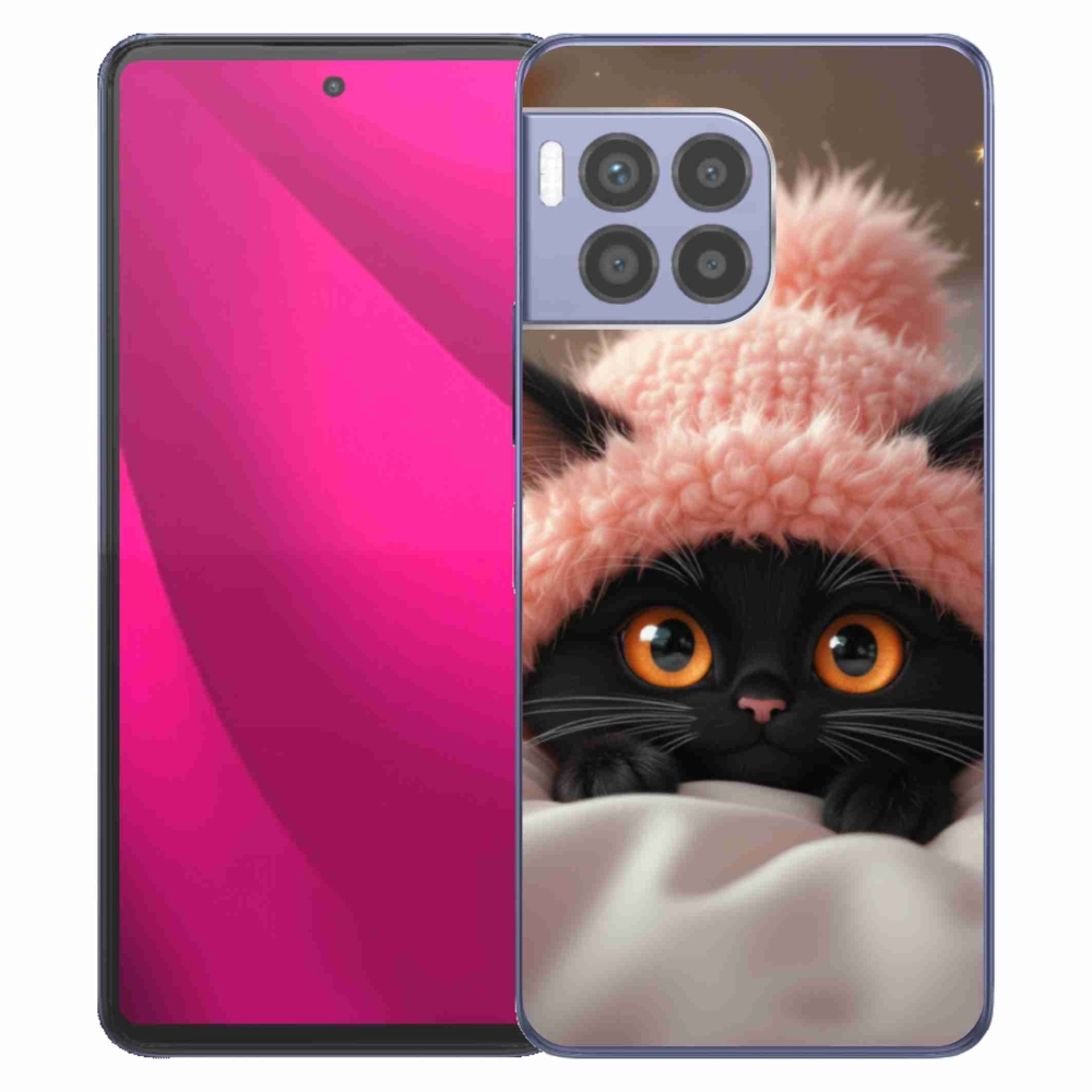 Gelový kryt mmCase na T phone 2 Pro - roztomilé kotě 7