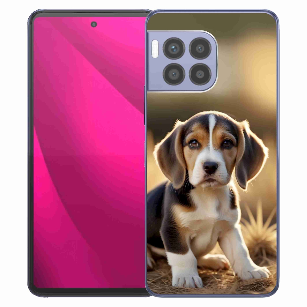 Gelový kryt mmCase na T phone 2 Pro - roztomilý bígl