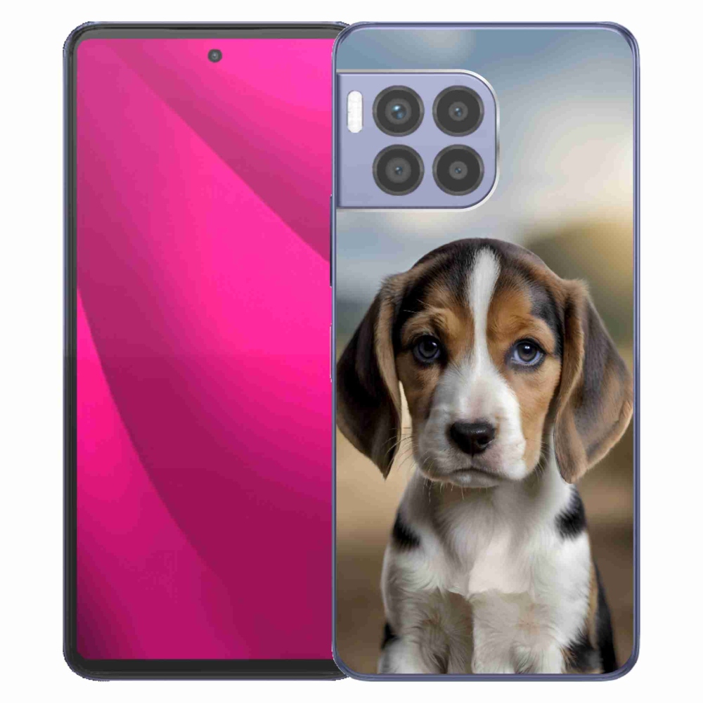 Gelový kryt mmCase na T phone 2 Pro - roztomilý bígl