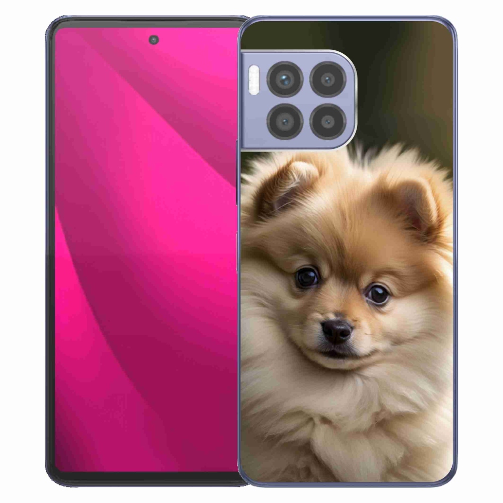 Gelový kryt mmCase na T phone 2 Pro - roztomilý pomeranian 2