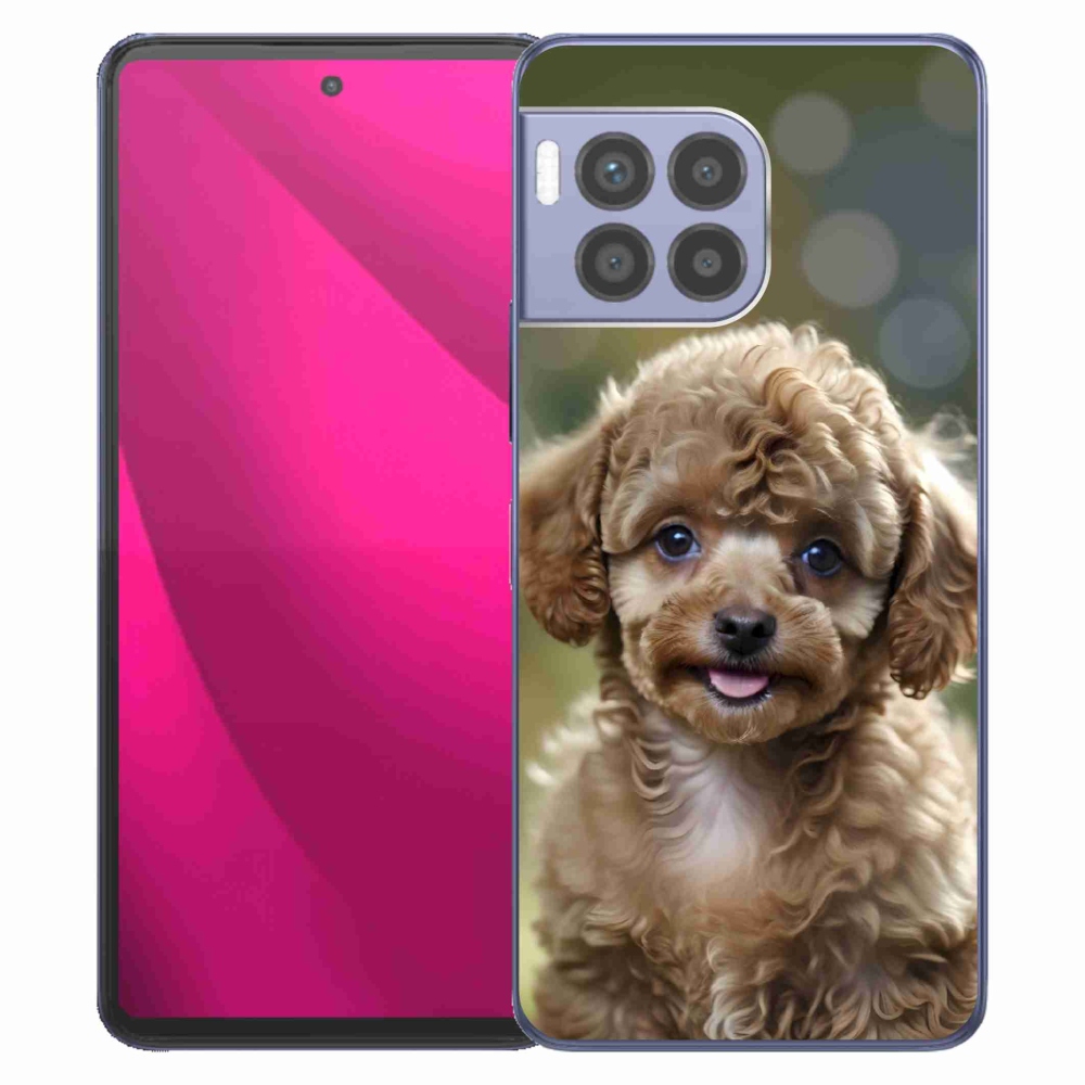 Gelový kryt mmCase na T phone 2 Pro - roztomilý pudl