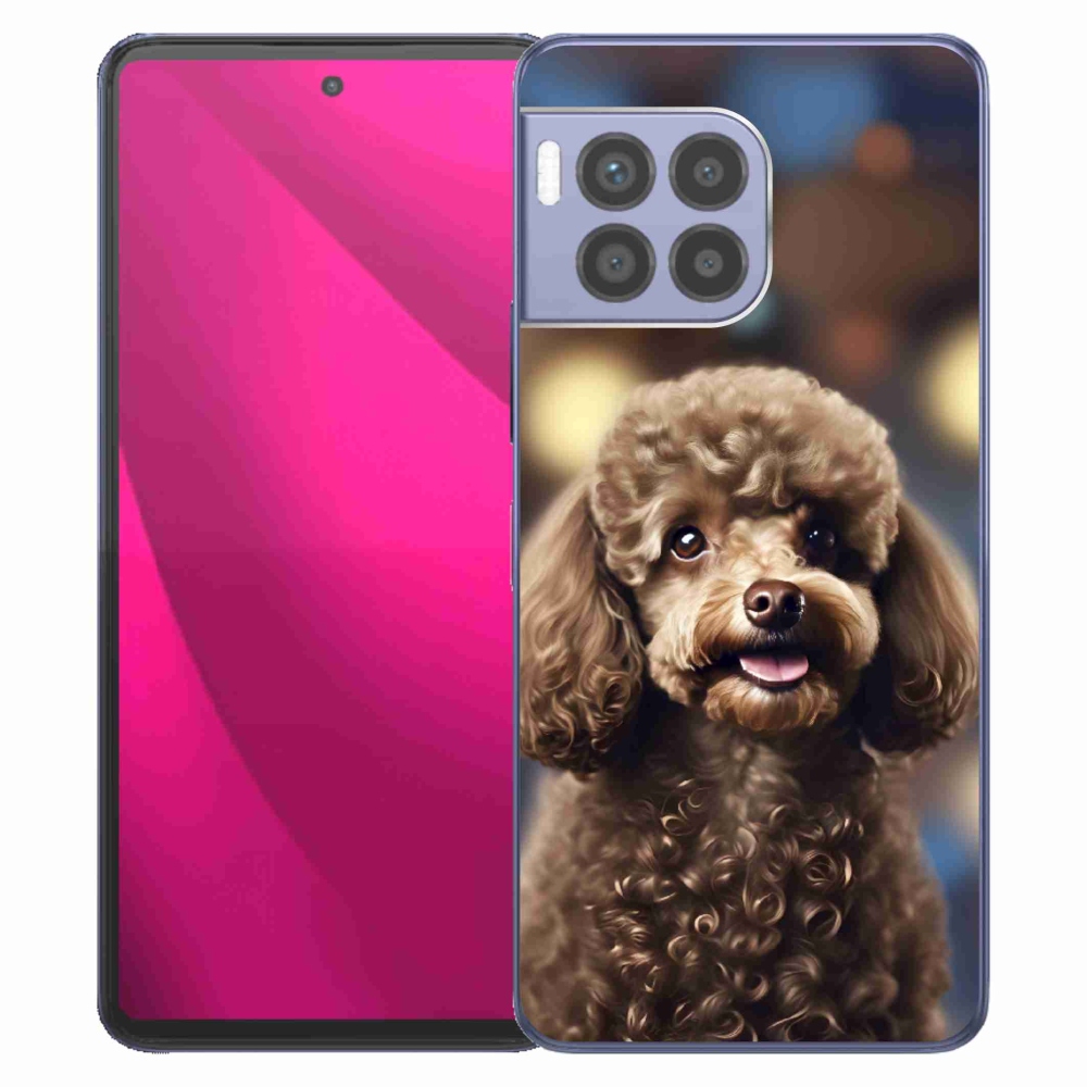 Gelový kryt mmCase na T phone 2 Pro - roztomilý pudl