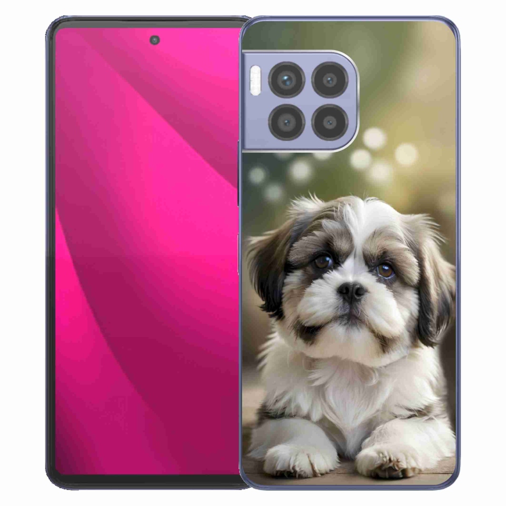 Gelový kryt mmCase na T phone 2 Pro - roztomilý shih-tzu