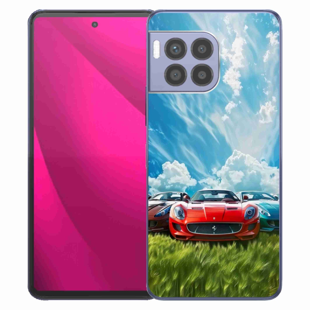 Gelový kryt mmCase na T phone 2 Pro - sportovní vozy