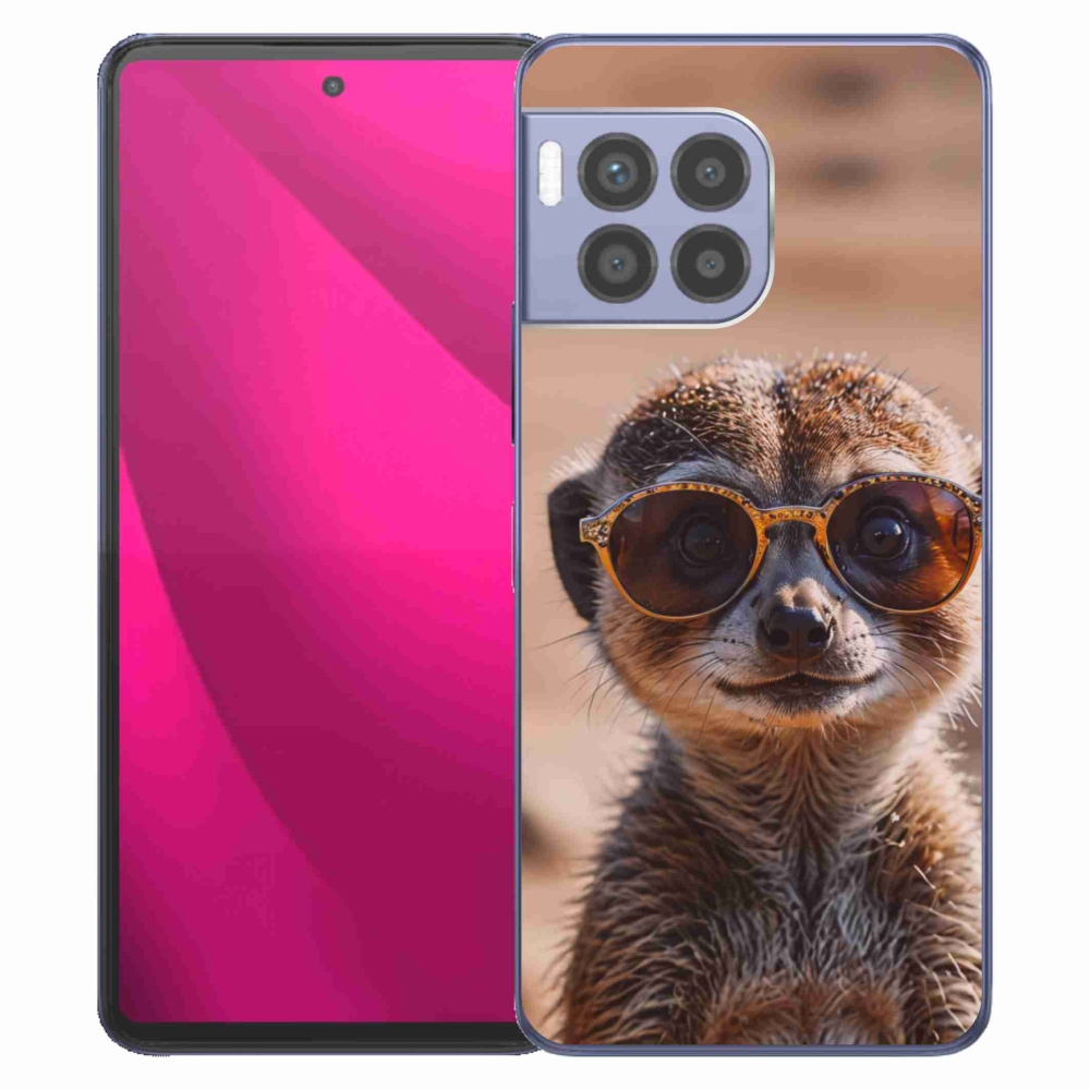 Gelový kryt mmCase na T phone 2 Pro - stylová surikata