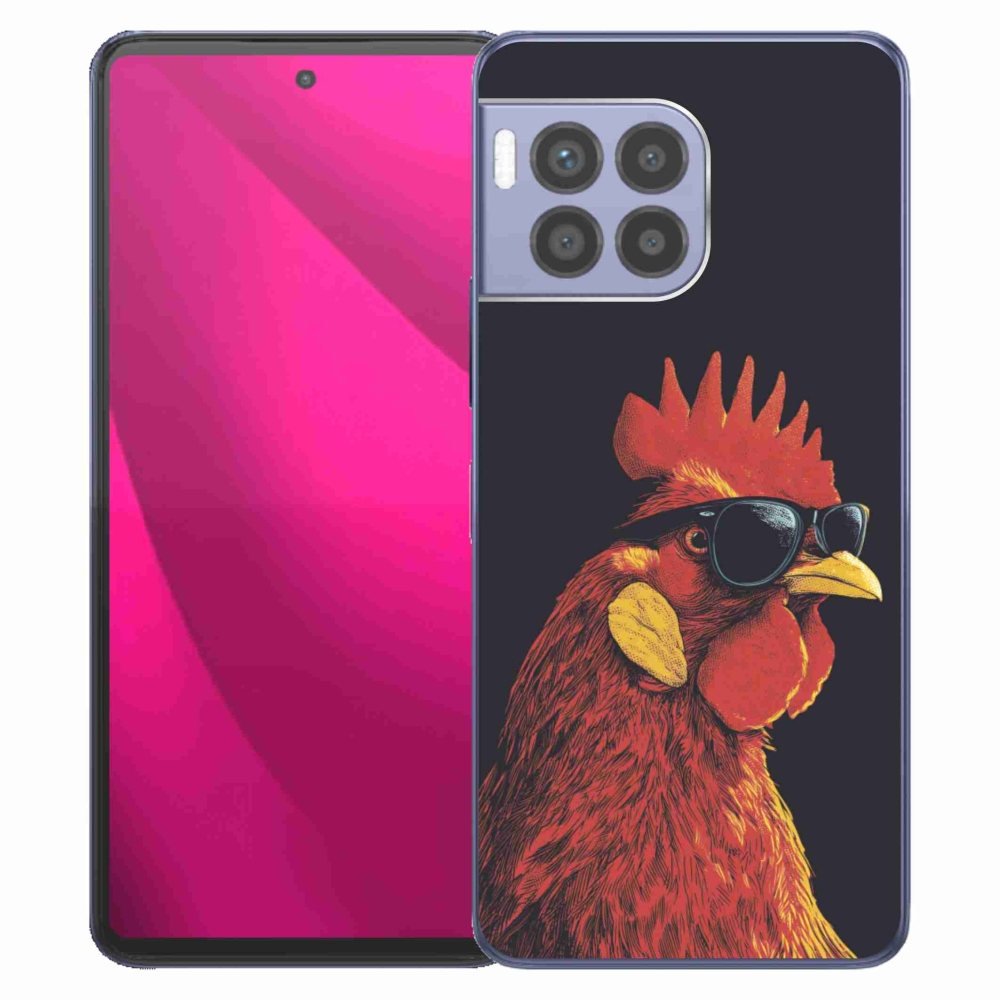 Gelový kryt mmCase na T phone 2 Pro - stylový kohout