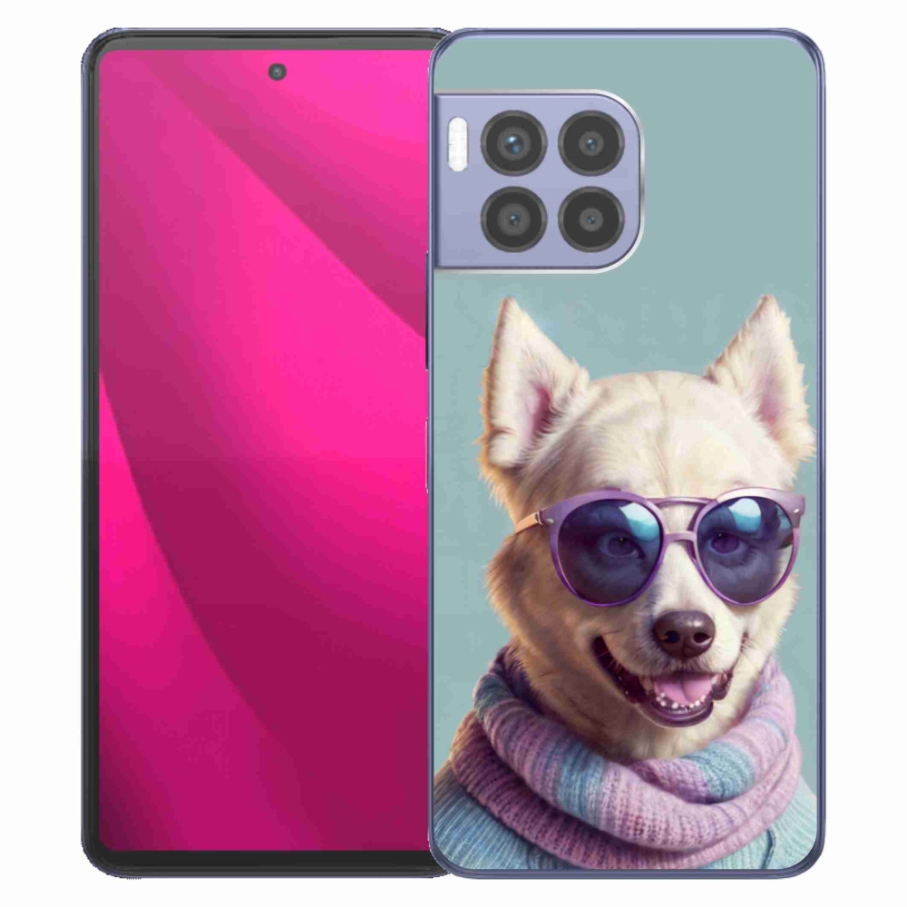 Gelový kryt mmCase na T phone 2 Pro - stylový německý špic