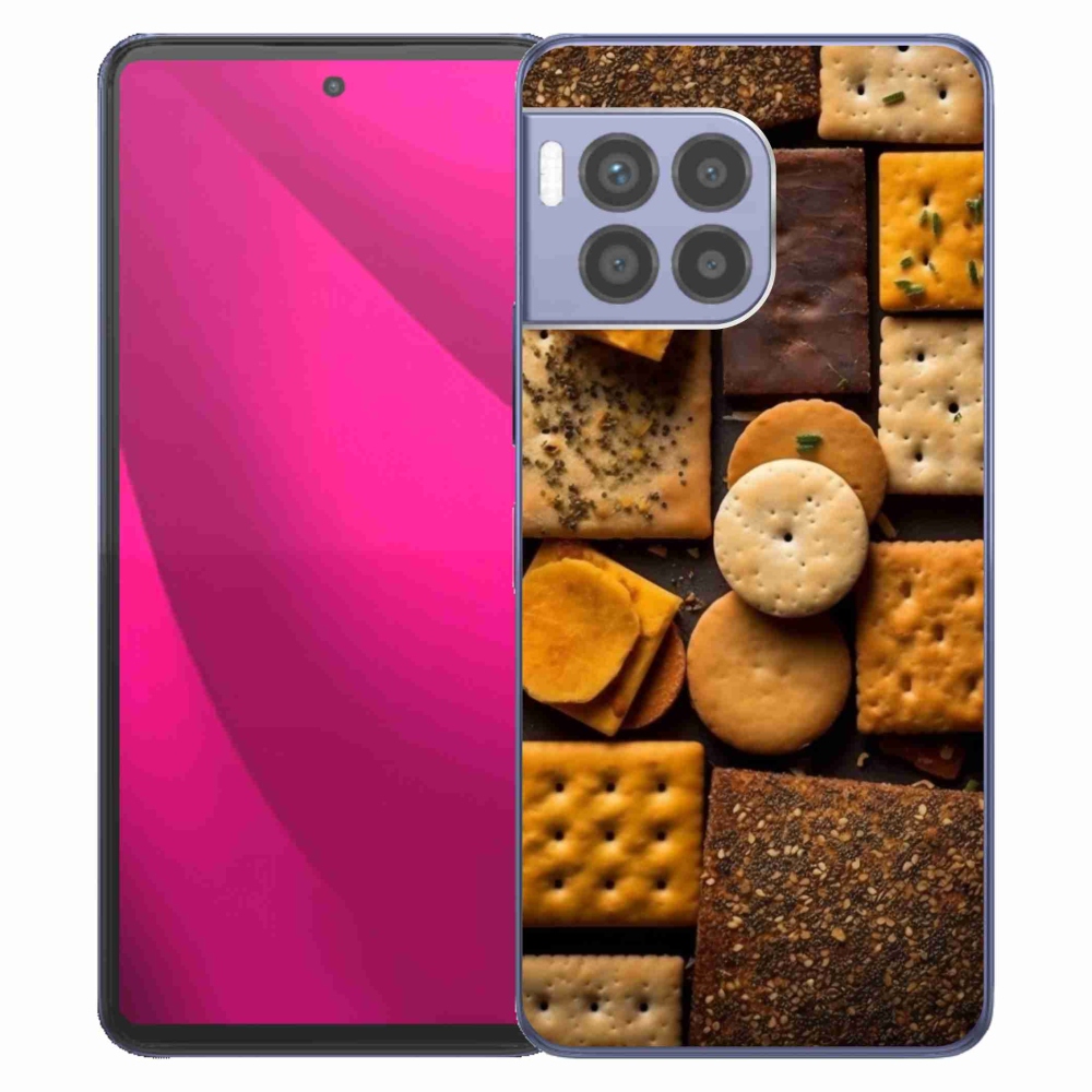 Gelový kryt mmCase na T phone 2 Pro - sušenky