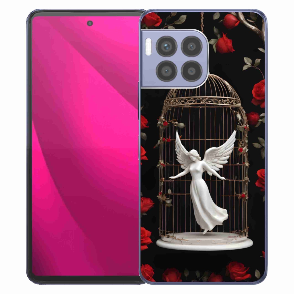 Gelový kryt mmCase na T phone 2 Pro - uvězněný anděl