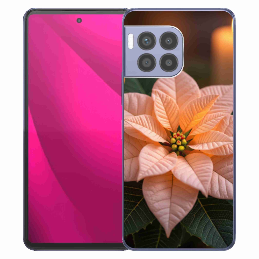 Gelový kryt mmCase na T phone 2 Pro - vánoční hvězda