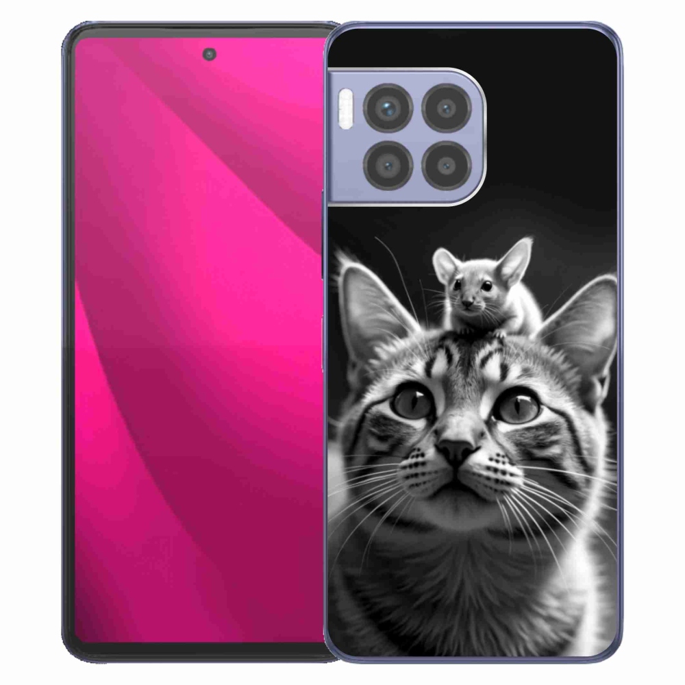 Gelový kryt mmCase na T phone 2 Pro - zvířecí přátelství 2
