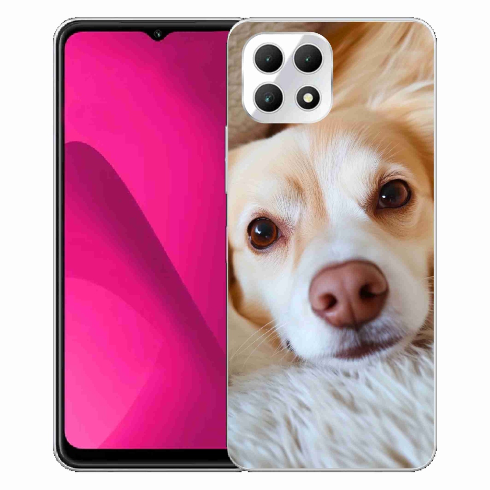 Gelový kryt mmCase na T phone 2 - Roztomilá čivava