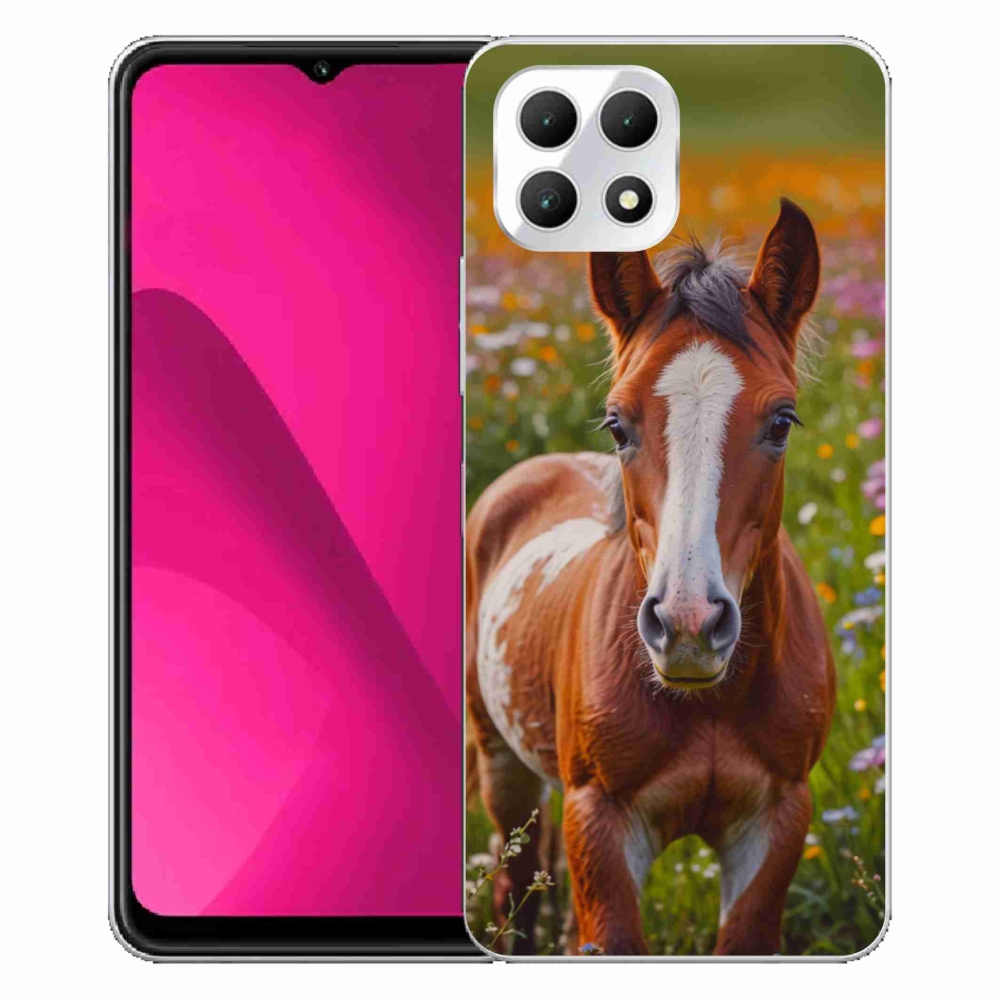 Gelový kryt mmCase na T phone 2 - roztomilé hříbě