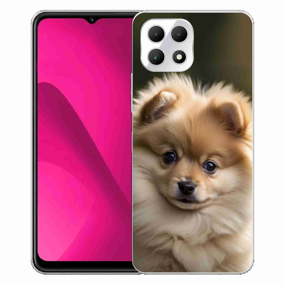Gelový kryt mmCase na T phone 2 - roztomilý pomeranian 2