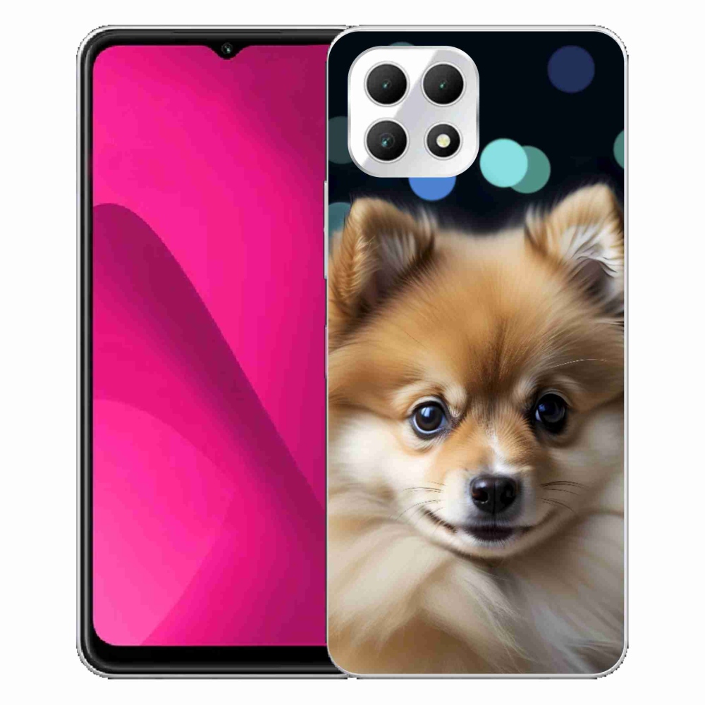 Gelový kryt mmCase na T phone 2 - roztomilý pomeranian