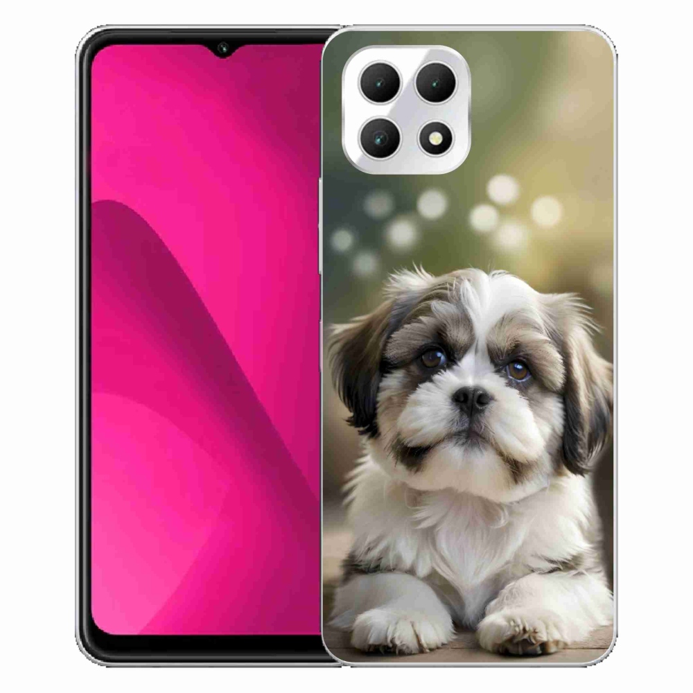 Gelový kryt mmCase na T phone 2 - roztomilý shih-tzu