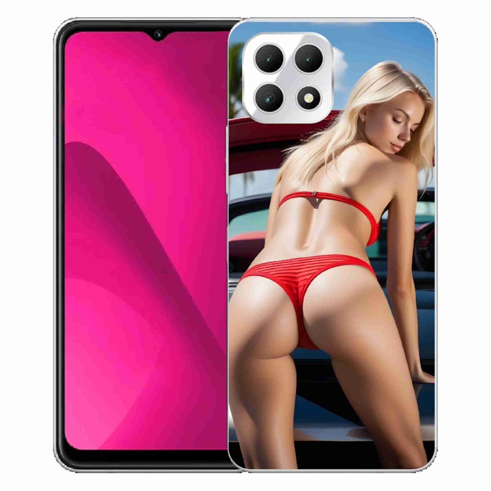 Gelový kryt mmCase na T phone 2 - sexy žena 2