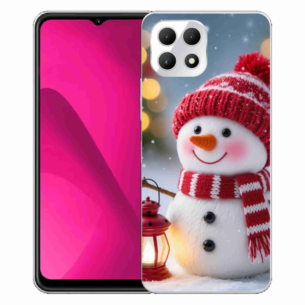Gelový kryt mmCase na T phone 2 - sněhulák 2