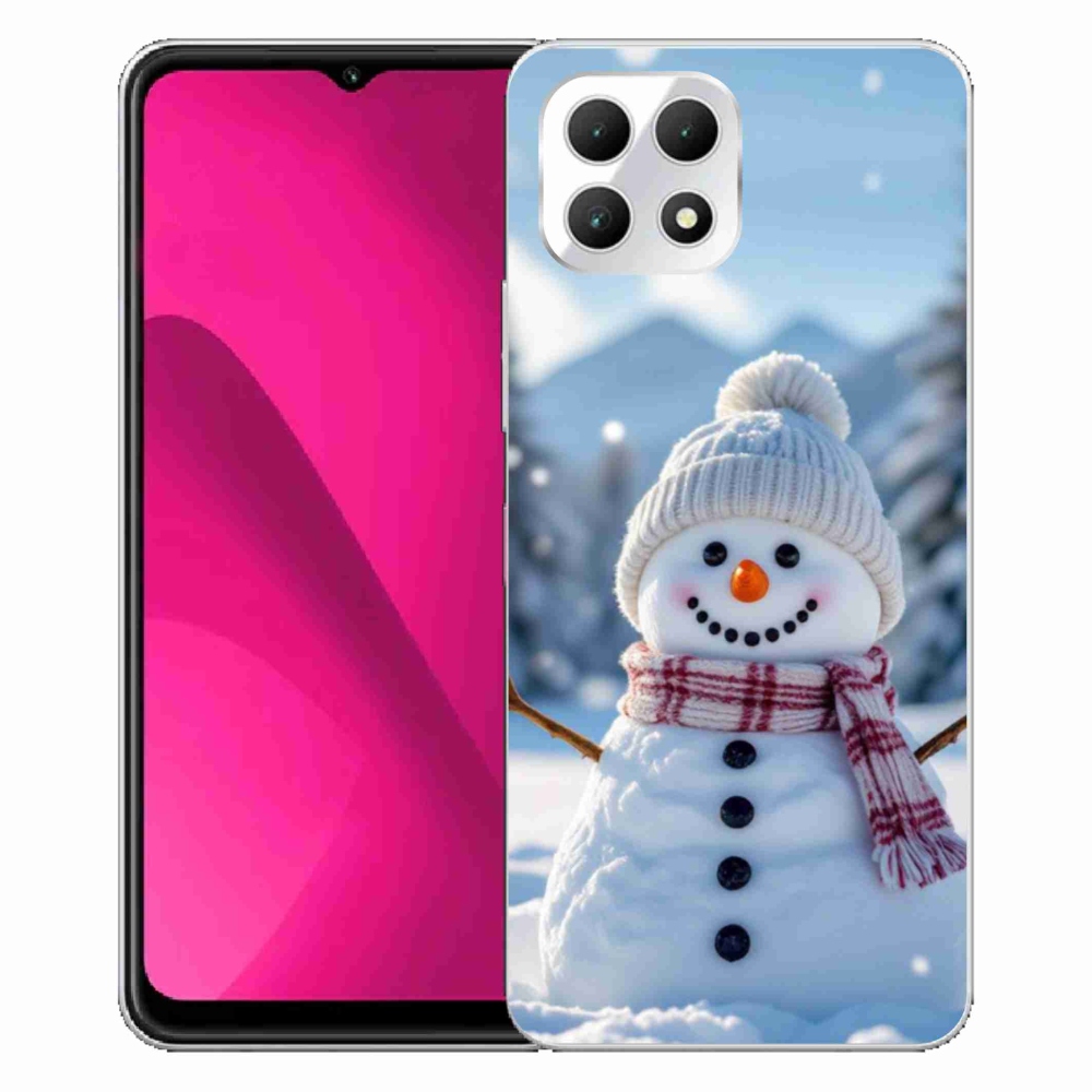 Gelový kryt mmCase na T phone 2 - sněhulák 3