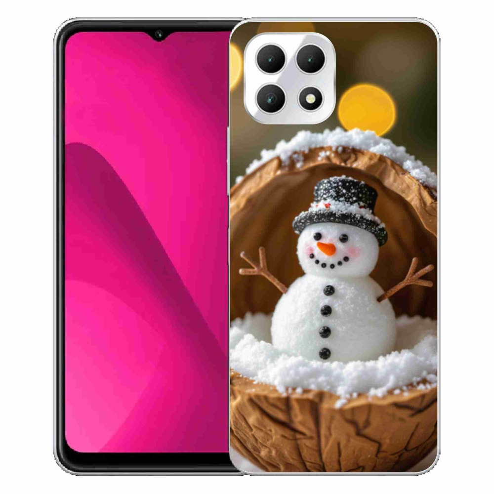 Gelový kryt mmCase na T phone 2 - sněhulák 4