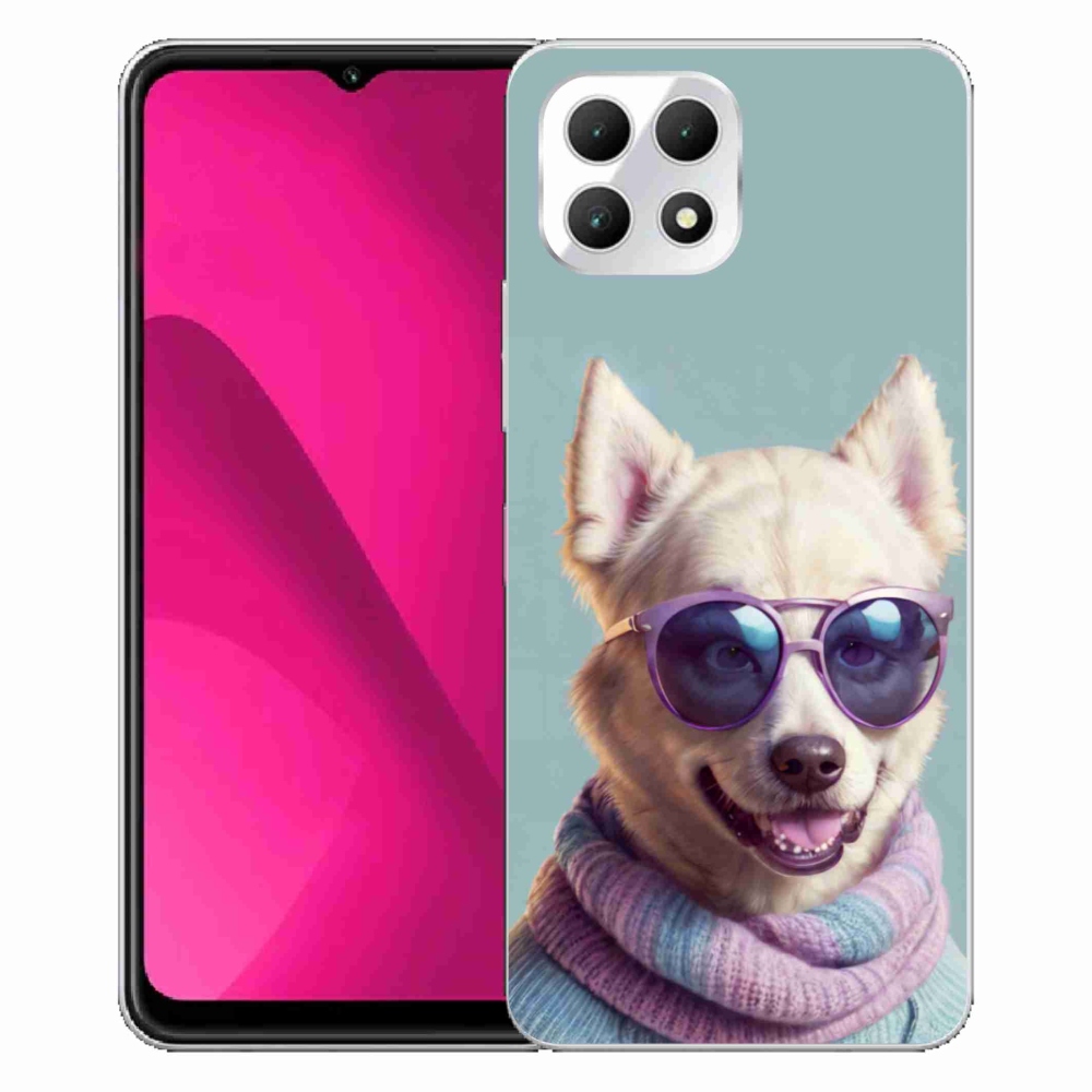 Gelový kryt mmCase na T phone 2 - stylový německý špic
