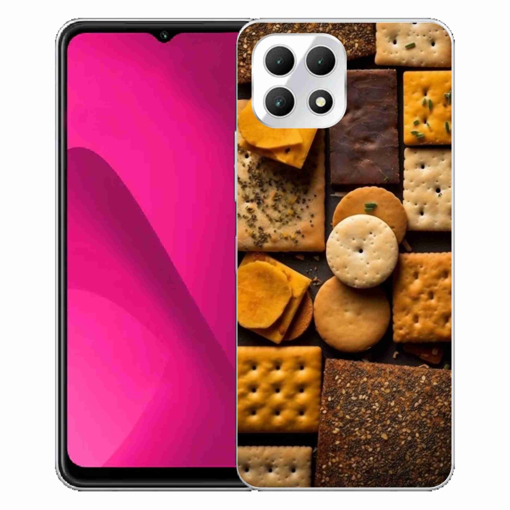 Gelový kryt mmCase na T phone 2 - sušenky