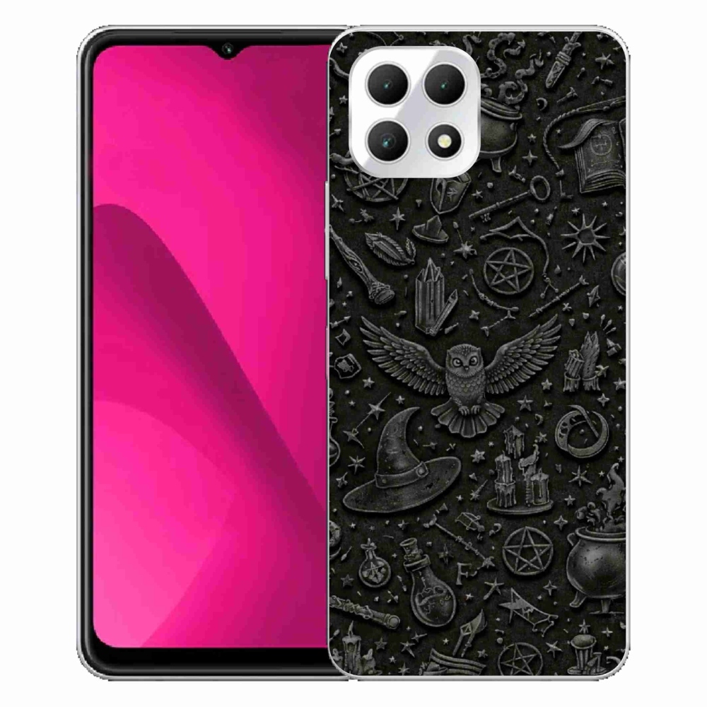 Gelový kryt mmCase na T phone 2 - tmavý magický svět