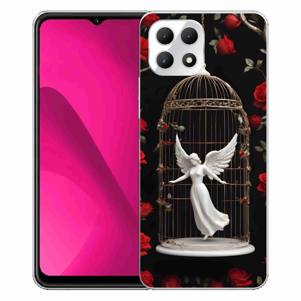 Gelový kryt mmCase na T phone 2 - uvězněný anděl