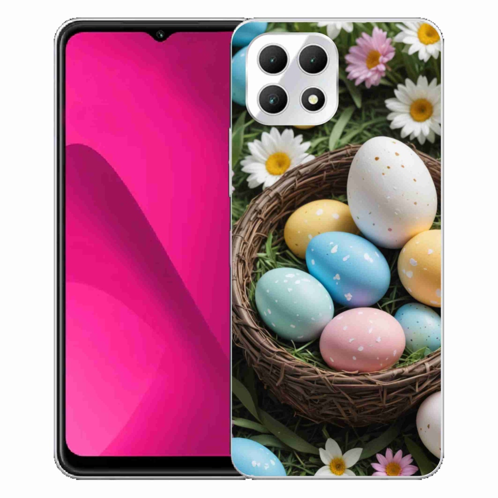 Gelový kryt mmCase na T phone 2 - velikonoční vajíčka 2