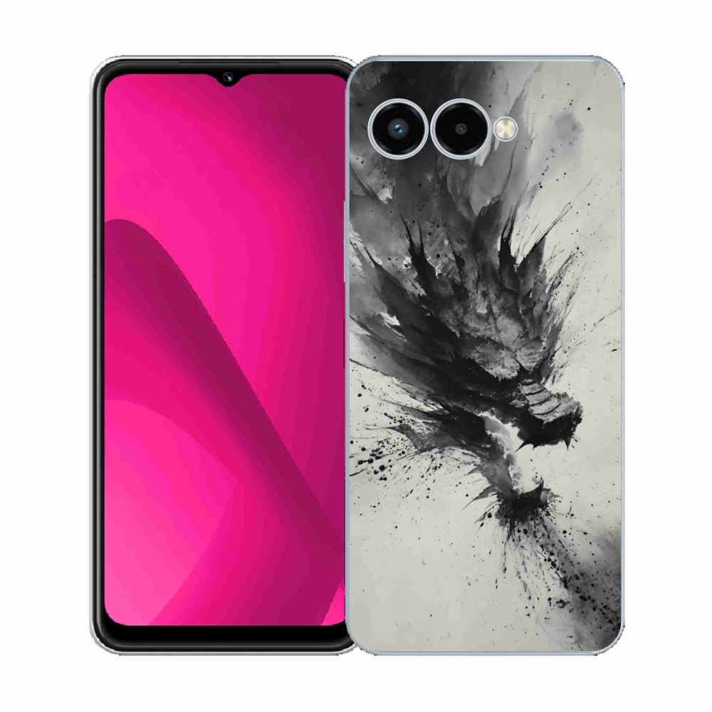 Gelový kryt mmCase na T phone 3 - abstraktní motiv 32