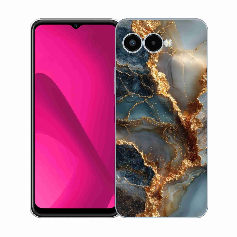 Gelový kryt mmCase na T phone 3 - abstraktní motiv 33