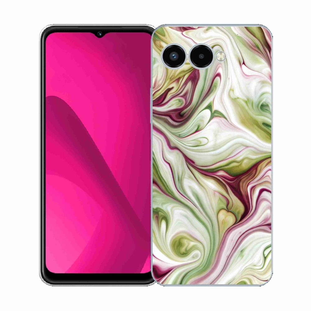 Gelový kryt mmCase na T phone 3 - abstraktní motiv 36