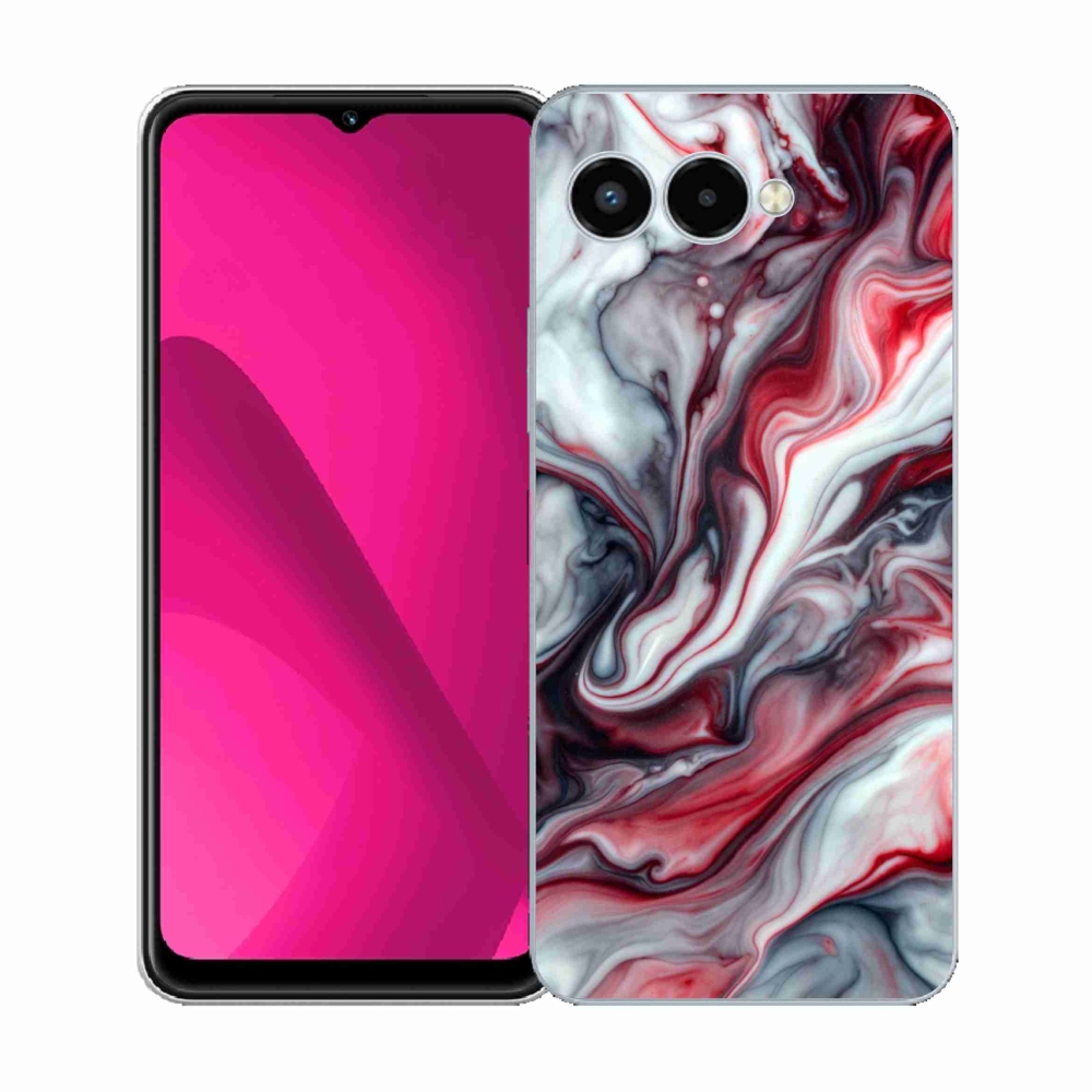 Gelový kryt mmCase na T phone 3 - abstraktní motiv 37