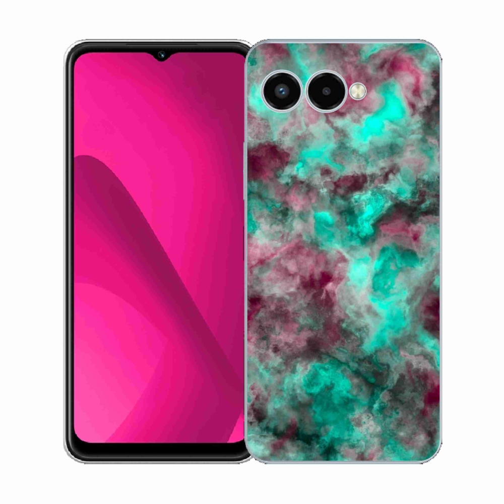 Gelový kryt mmCase na T phone 3 - abstraktní motiv 39