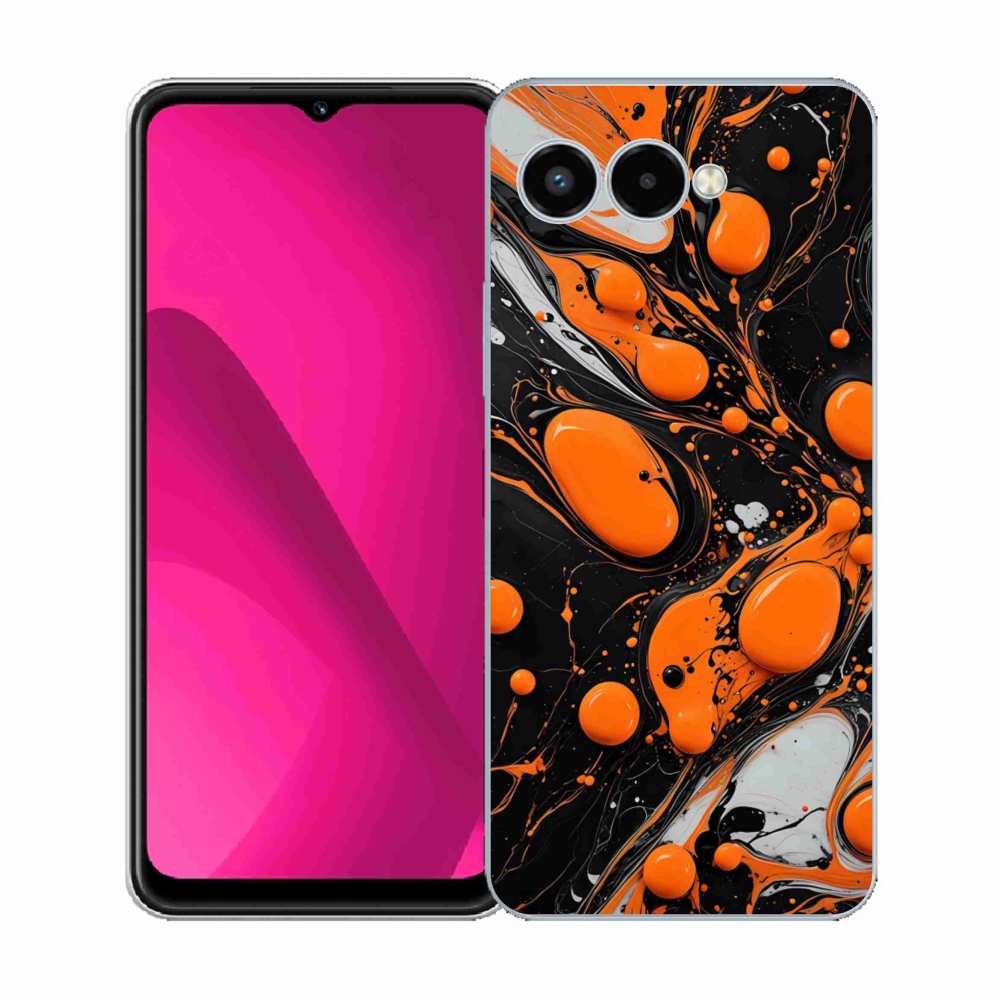 Gelový kryt mmCase na T phone 3 - abstraktní motiv 41