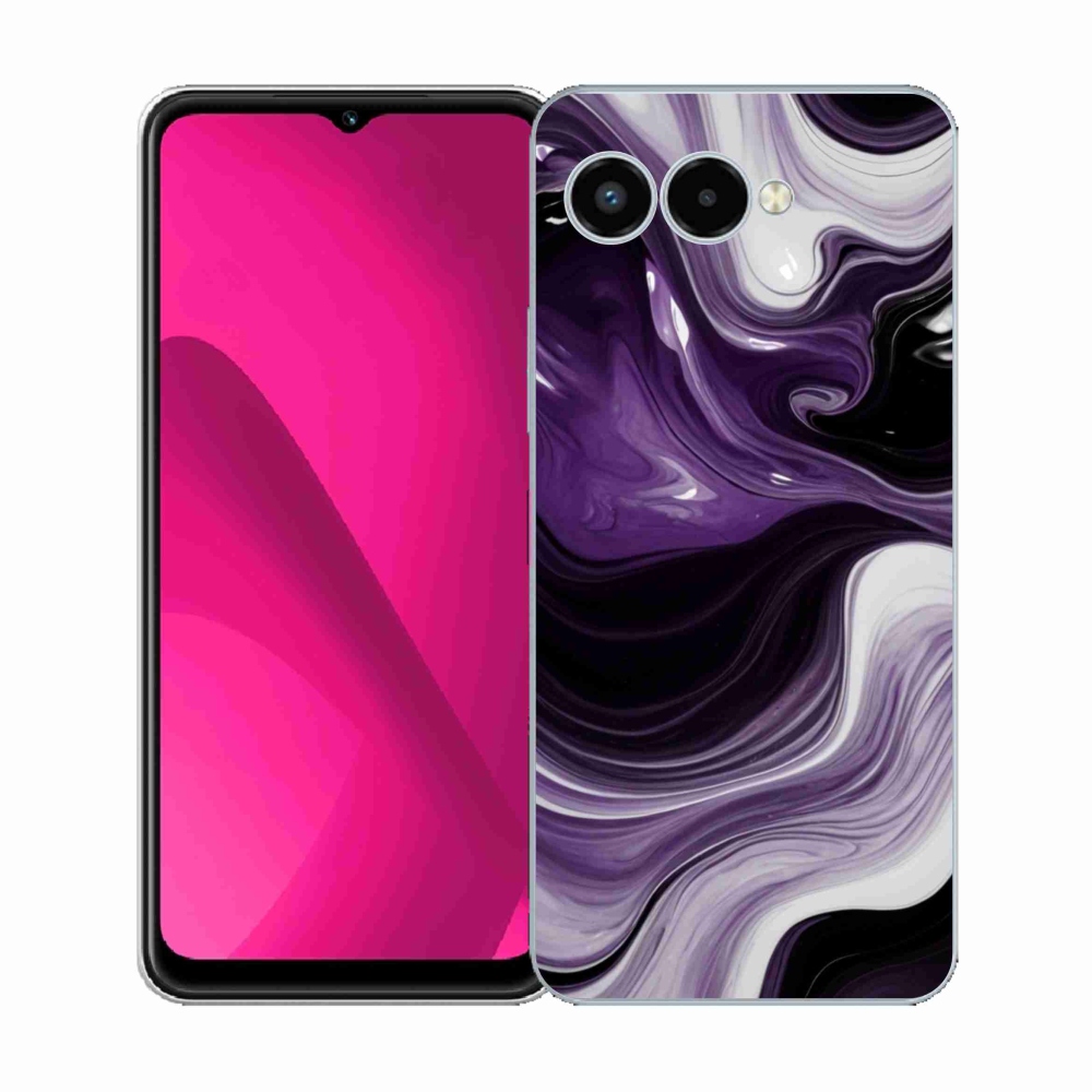 Gelový kryt mmCase na T phone 3 - abstraktní motiv 46