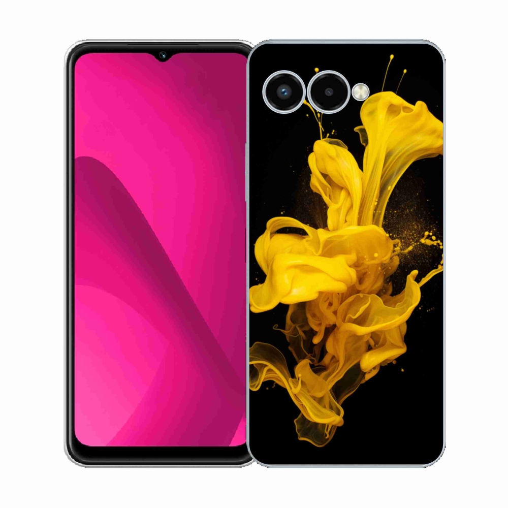 Gelový kryt mmCase na T phone 3 - abstraktní motiv 56