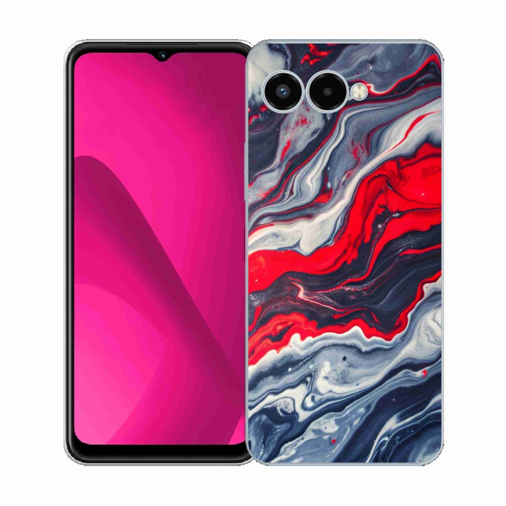 Gelový kryt mmCase na T phone 3 - abstraktní motiv 59
