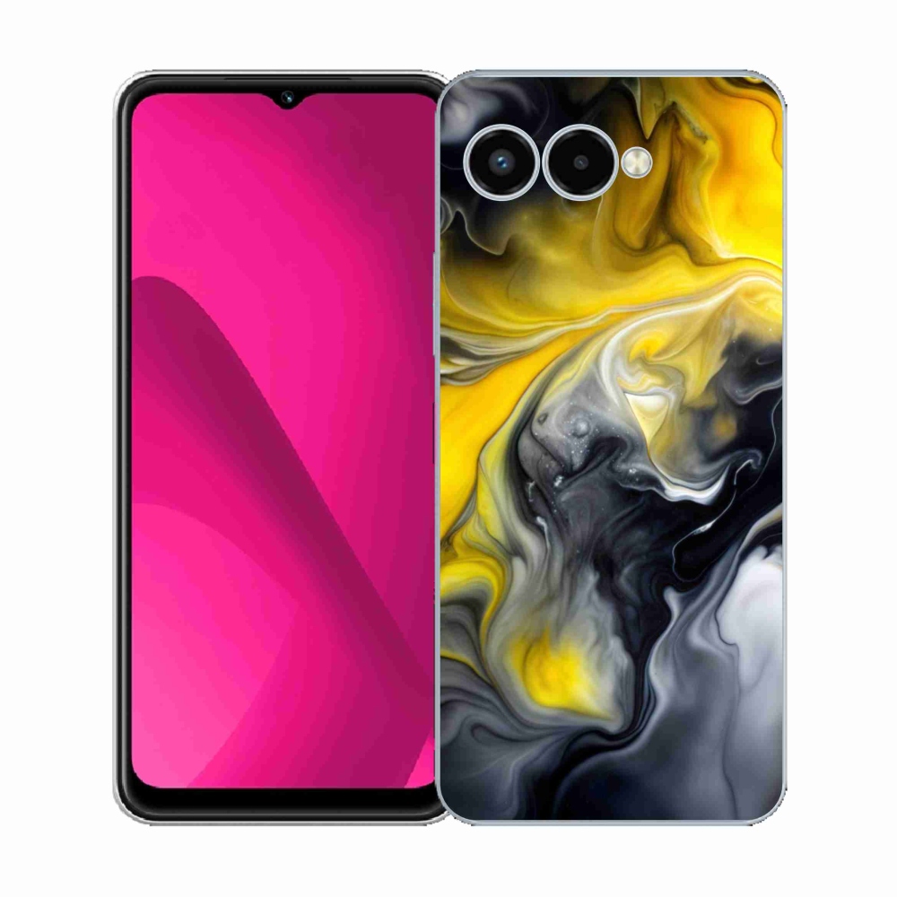 Gelový kryt mmCase na T phone 3 - abstraktní motiv 60