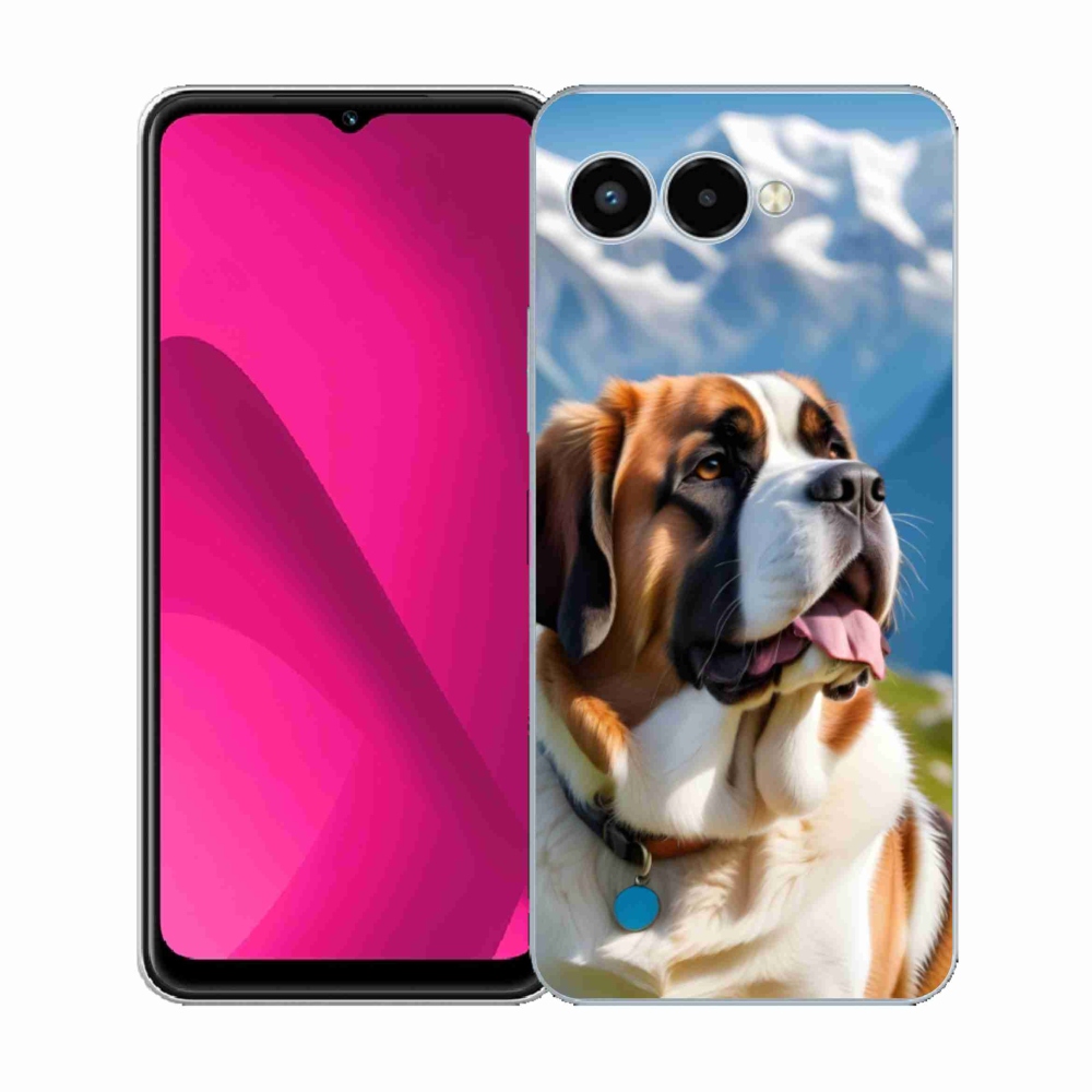 Gelový kryt mmCase na T phone 3 - bernardýn