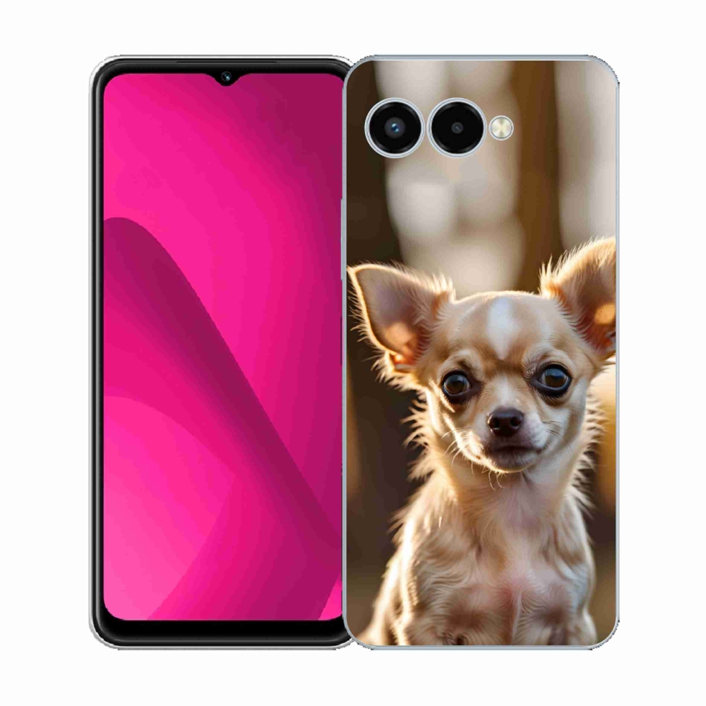 Gelový kryt mmCase na T phone 3 - čivava 6