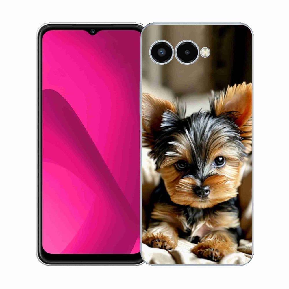Gelový kryt mmCase na T phone 3 - jorkšír 11