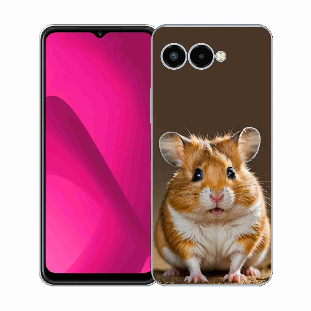 Gelový kryt mmCase na T phone 3 - křeček