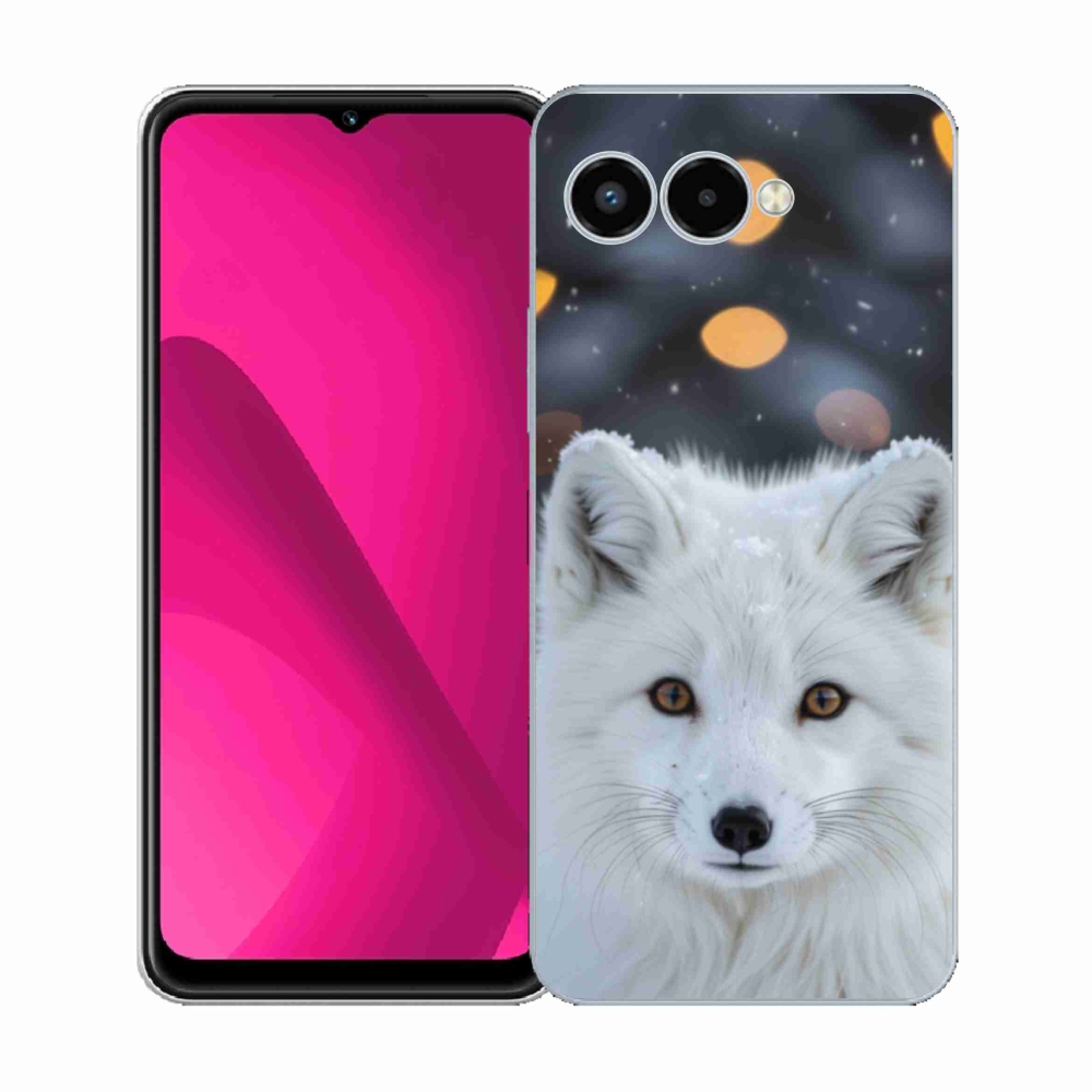 Gelový kryt mmCase na T phone 3 - liška polární