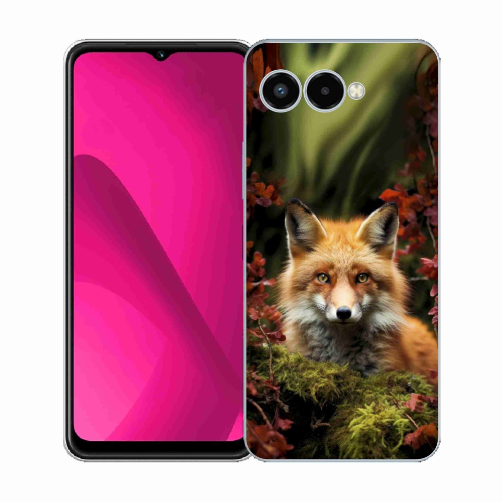Gelový kryt mmCase na T phone 3 - liška v lese