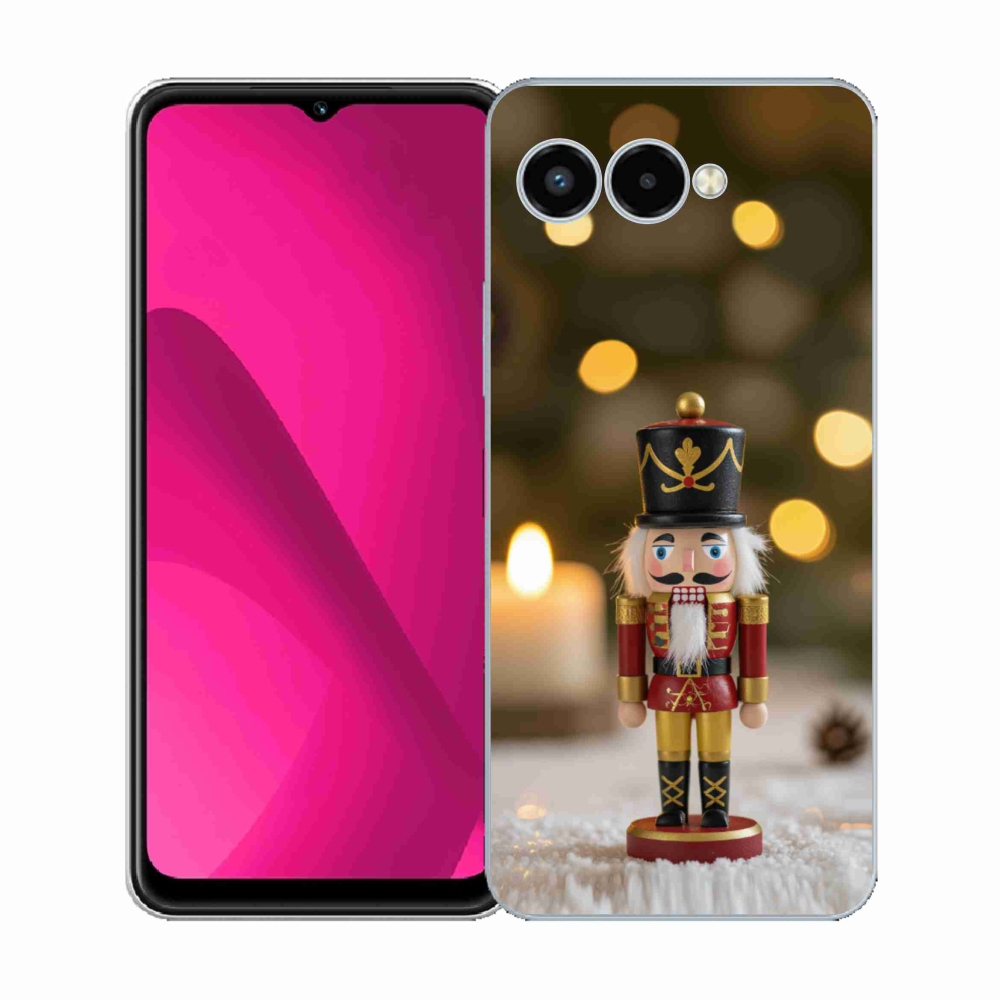 Gelový kryt mmCase na T phone 3 - louskáček